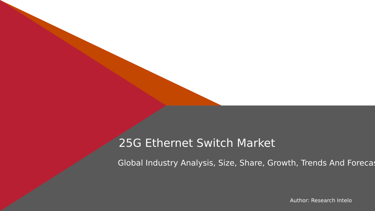 25G Ethernet Switch Market Research Report 2033
