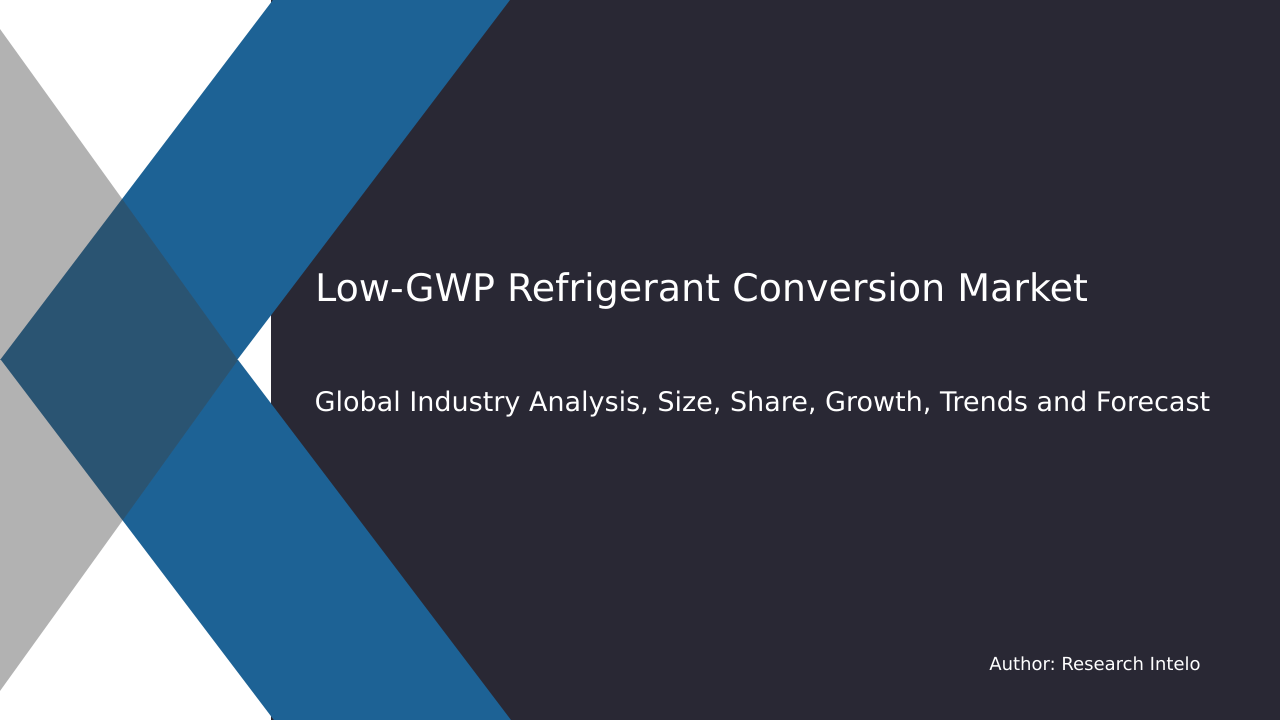 Low GWP Refrigerant Conversion Market Research Report 2033