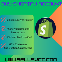 Buy Shopify Account - Sellsvcc